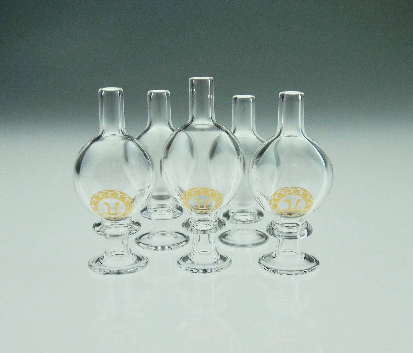 Quartz Pi clear ball caps - Seven Ten Coils