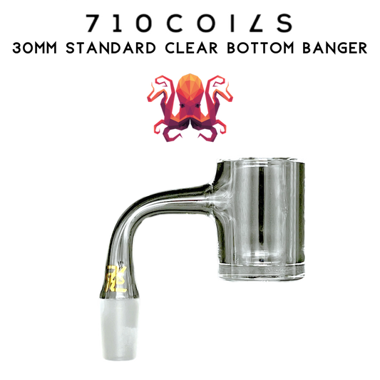 710 Coils 30mm Standard Clear Bottom Banger