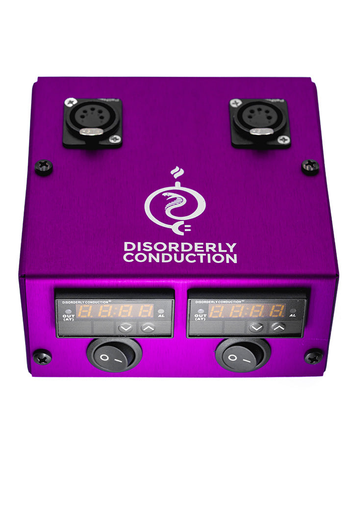 DC Dual Heat Station Aluminum E-Nail