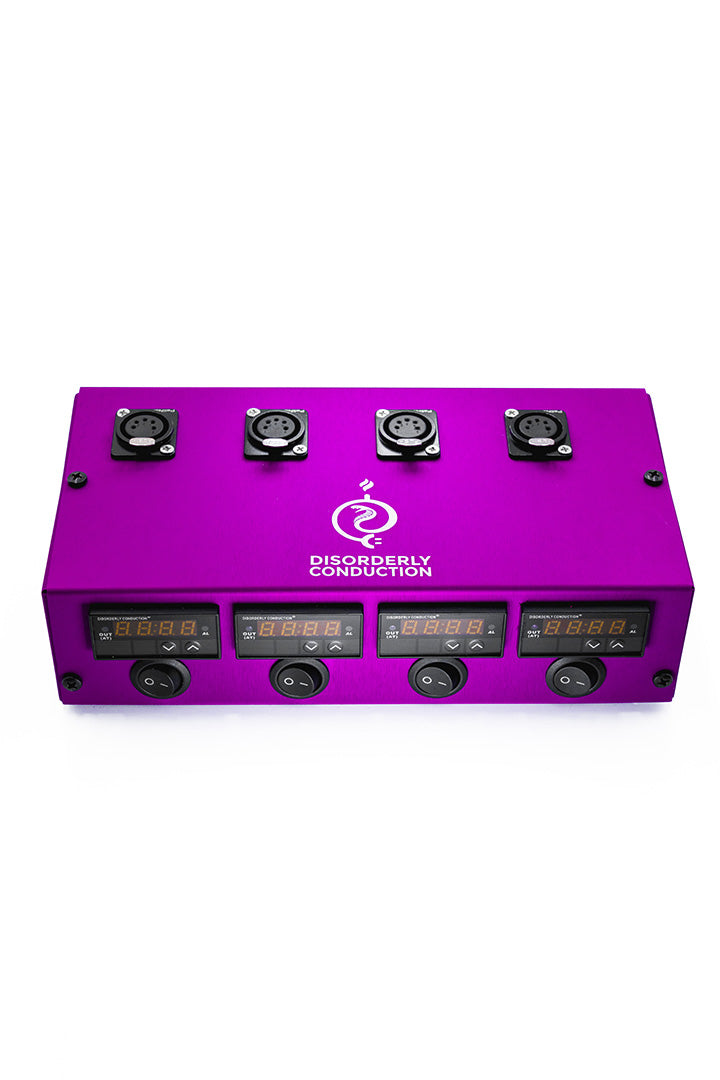 DC Quad Heat Station Aluminum E-Nail