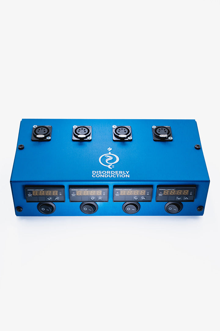DC Quad Heat Station Aluminum E-Nail