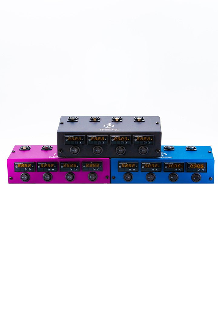 DC Quad Heat Station Aluminum E-Nail