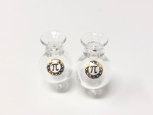 Quartz Pi clear ball caps - Seven Ten Coils