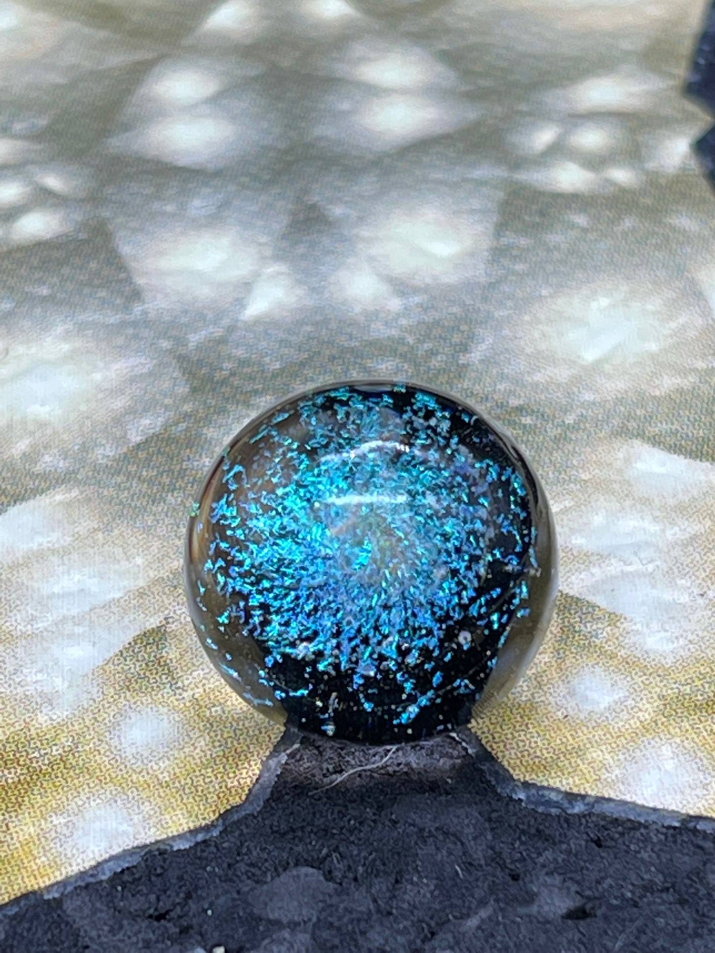 710 Coils Dichroic Valve Pearl, 12mm
