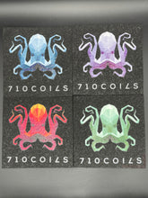 710 Coils Octopus Mood Mat 5.5", 4 Pack Muilt-Color