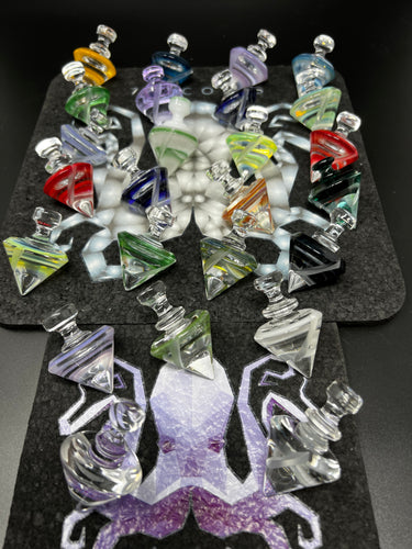 Str8 Glass Colored Spinner cap