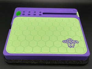 Deluxe Rolling Tray by Glob Mob / Stash Tray / Papers Tray / Joint Rolling