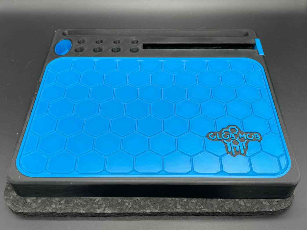 Deluxe Rolling Tray by Glob Mob / Stash Tray / Papers Tray / Joint Rolling
